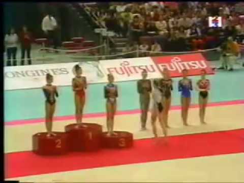 Medal Ceremony of Osaka WC 1999