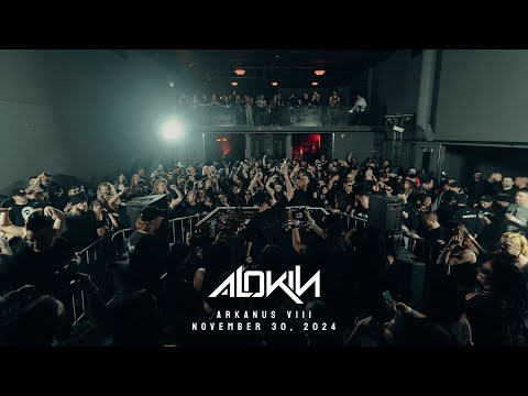 ALOKIN LIVE @ ARKANUS  VIII - EDMONTON, CANADA  - NOVEMBER 30, 2024 - HARD TECHNO RAVE SET