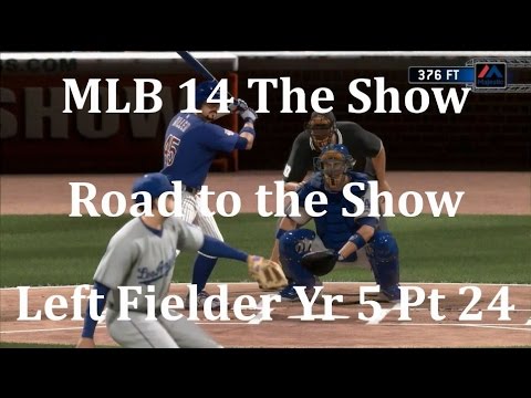 MLB 14 The Show (PS4) Road to the Show Left Fielder Yr 5 - Pt 24
