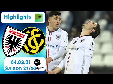 Highlights: FC Aarau vs FC Schaffhausen (04.03.22)