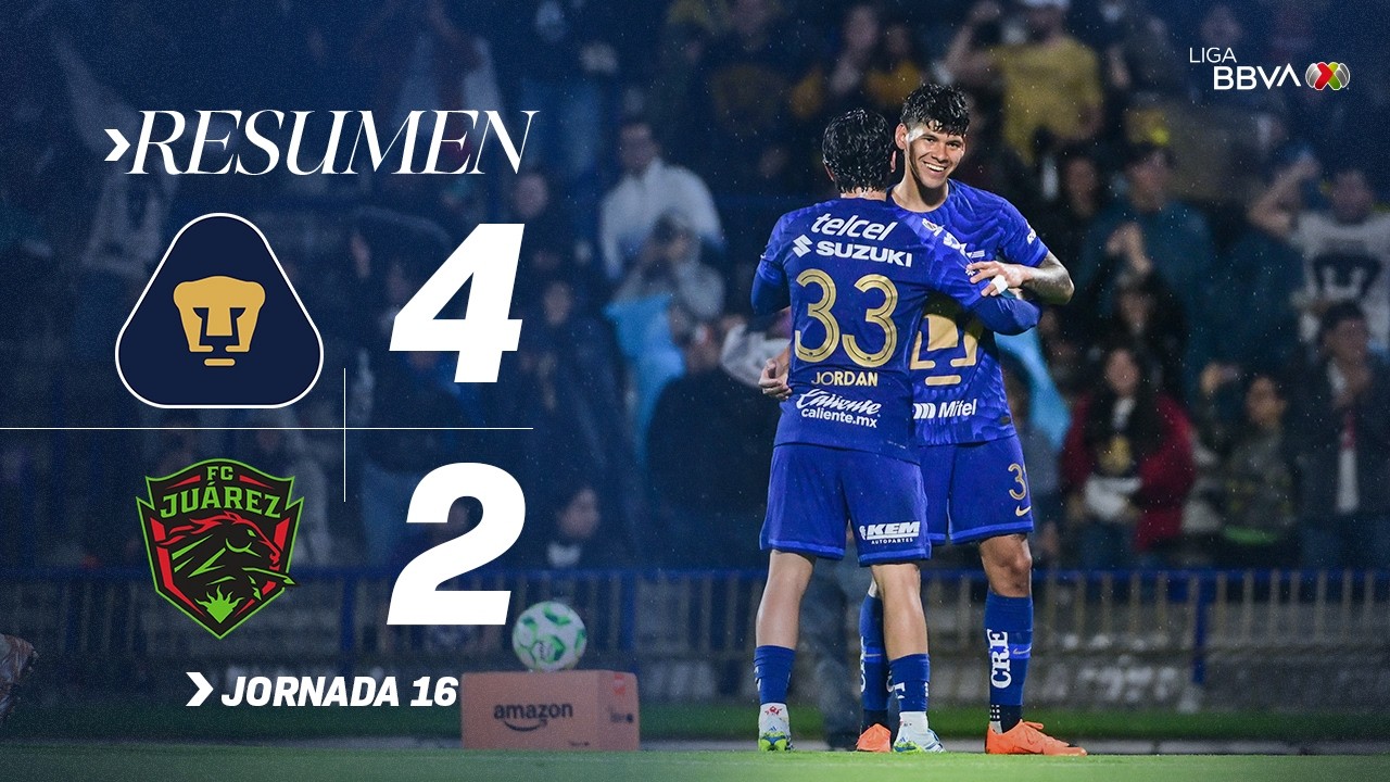 Pumas UNAM vs FC Juarez