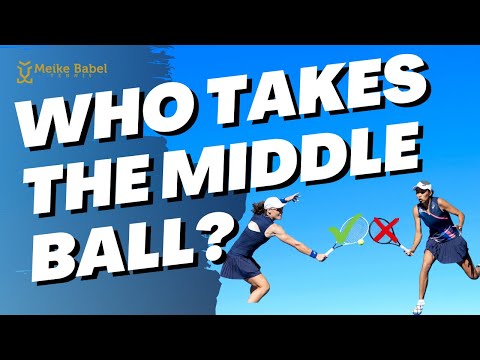 DON'T make this mistake in tennis doubles! How to cover the middle with simple movements!