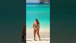 🇹🇭Maya Bay Beach Sea and Sand Hot Day Thailand Maya Bay 23🔥 #mayabeach #mayabay