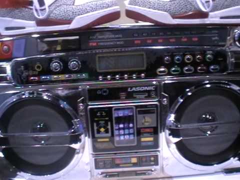 Lasonic iPhone Ghetto Blaster | Next Gen Boom Box!