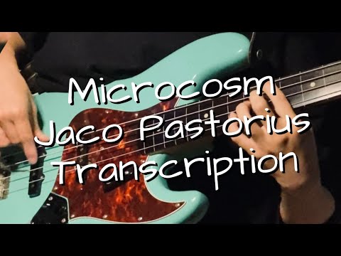 【TAB】Microcosm - Jaco Pastorius【Transcription】