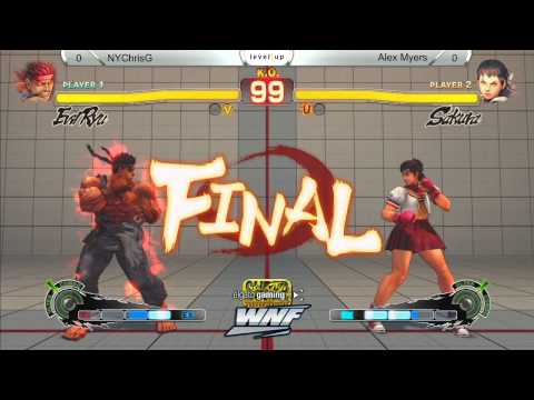 SSF4AE NYChrisG vs Alex Myers - WNF 1.6