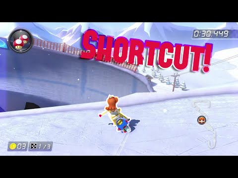 How To Do The DK Summit Double Shortcut In Mario Kart 8 Deluxe!