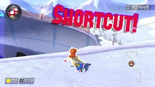 How To Do The DK Summit Double Shortcut In Mario Kart 8 Deluxe!