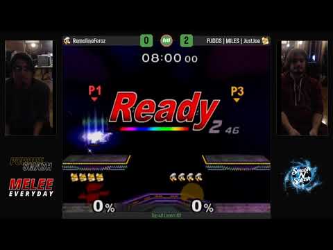 HTL #2 Top 48 Losers R3 - RemolinoFeroz (Luigi) vs FUDDS | MILES | JustJoe (Fox)