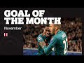 Promes: 'Hij zei ik vind je wel, loop gewoon.' GOAL OF THE MONTH NOVEMBER