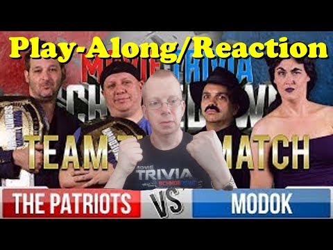 Patriots VS Modok - Movie Trivia Schmoedown - TEAM TITLE MATCH | Play-Along/Reaction