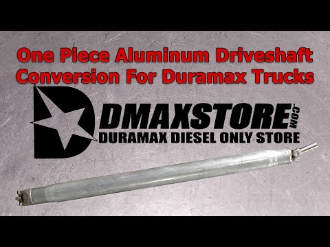 Duramax One Piece Driveshaft Conversion Explained