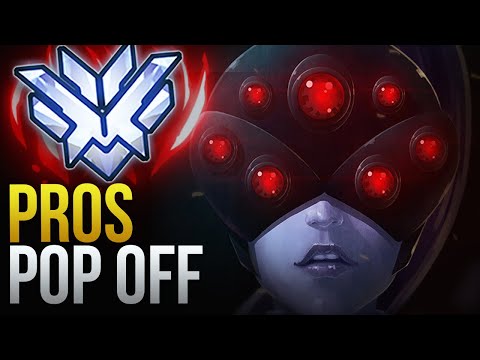 WHEN PROS ACTIVATE HIGH IQ AND POP OFF - OVERWATCH MONTAGE