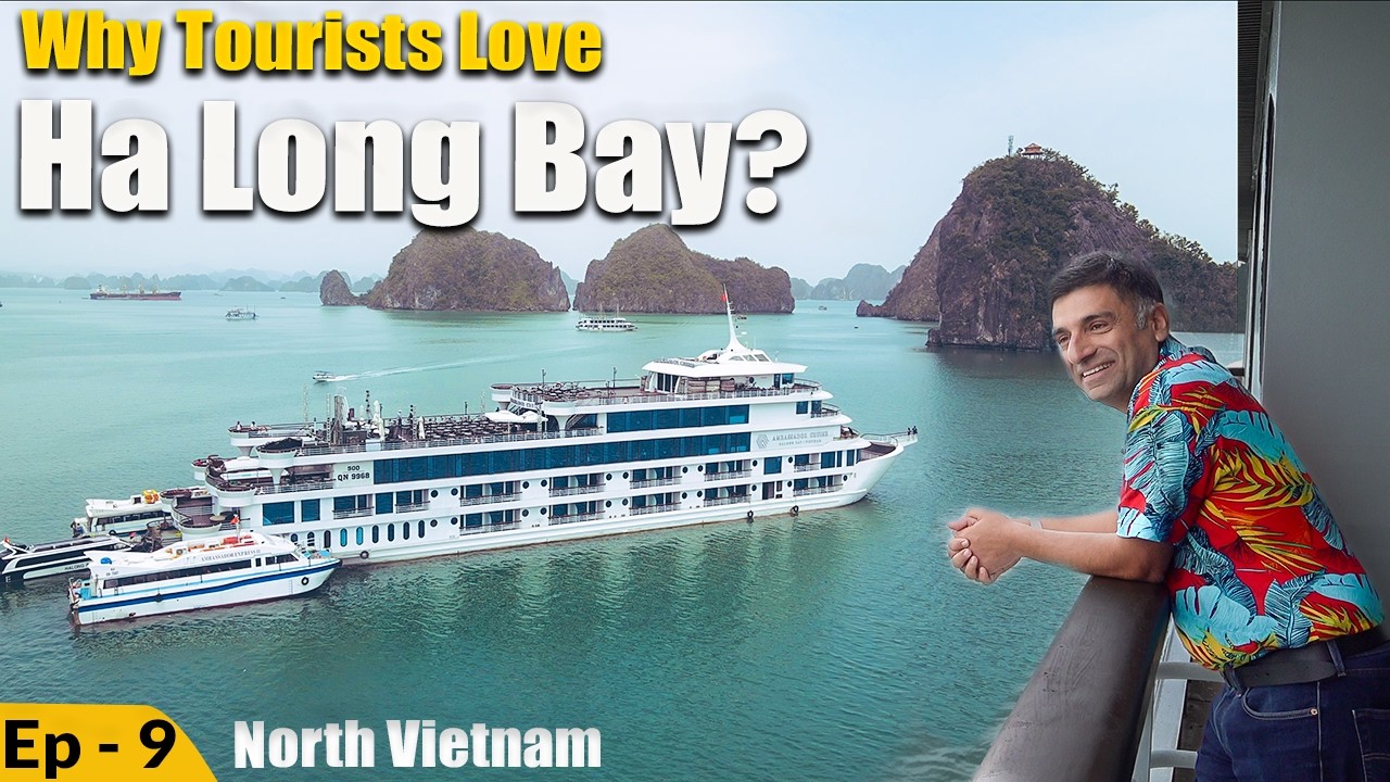 Join a traveler as he experiences Halong Bay cruise tour.