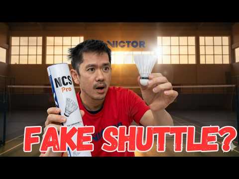 Not Plastic, Not Feather. WHAT Is This FAKE Shuttle That Will Transform Badminton?🏸