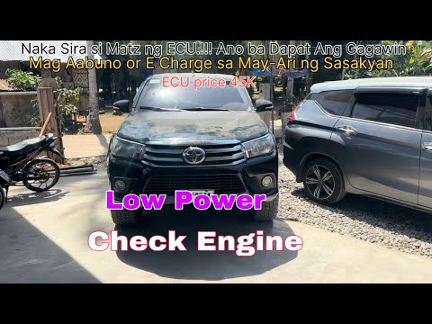 Toyota Hilux na Damage Ang ECU habang ginagawa ni Matz Mechanic