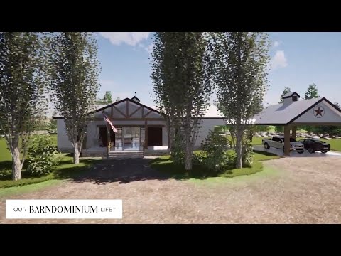 Barndo Fly-Thru Premier | The Fairfield Barndominium Floor Plan