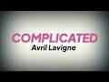 Complicated - Avril Lavigne (Lyrics)