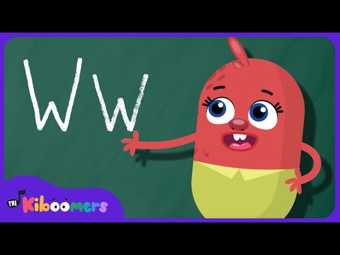 The Kiboomers' Letter W Song - Fun and Easy Way to Learn Phonics