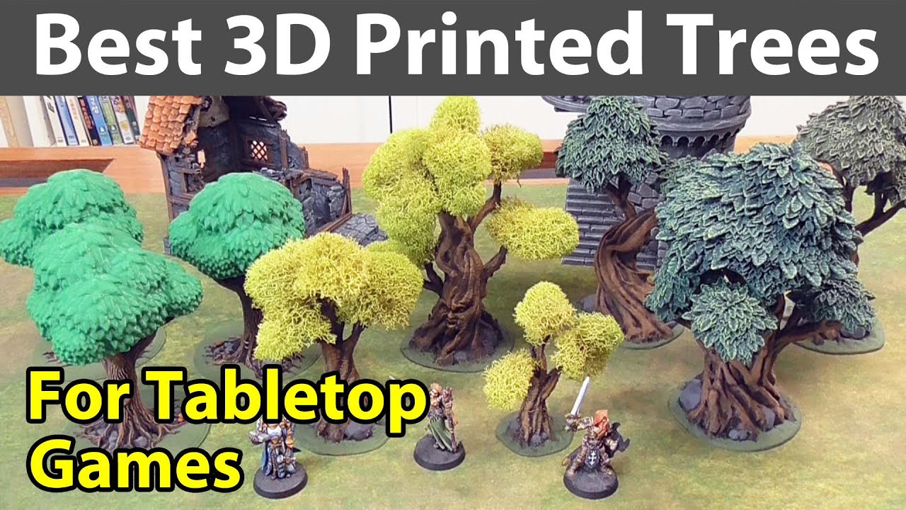 Best 3D Printed Trees for Tabletop Gaming