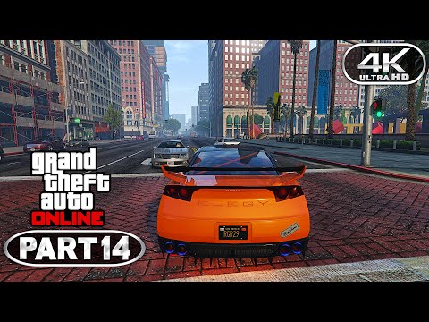 GTA Online 4K Gameplay Walkthrough Part 14 - No Commentary