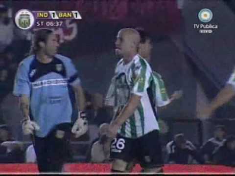 independiente 1-2 banfield apertura 2009 - gol de mareque (ec)