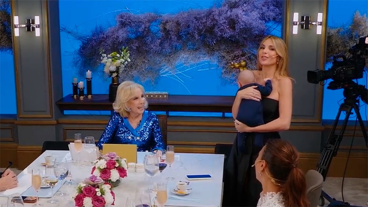 Mirtha se enamoró de Vito, el hijo de María Belén Ludueña y Jorge Macri: "¡ES HERMOSO!"