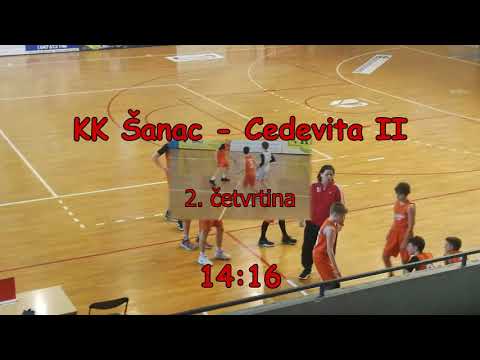 Liga U-13-2, Šanac - Cedevita II, 23.3.2019