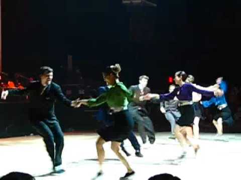 Frankie 95 - Silver Shadows performance - Frankie Manning 95th Birthday Festival 2009