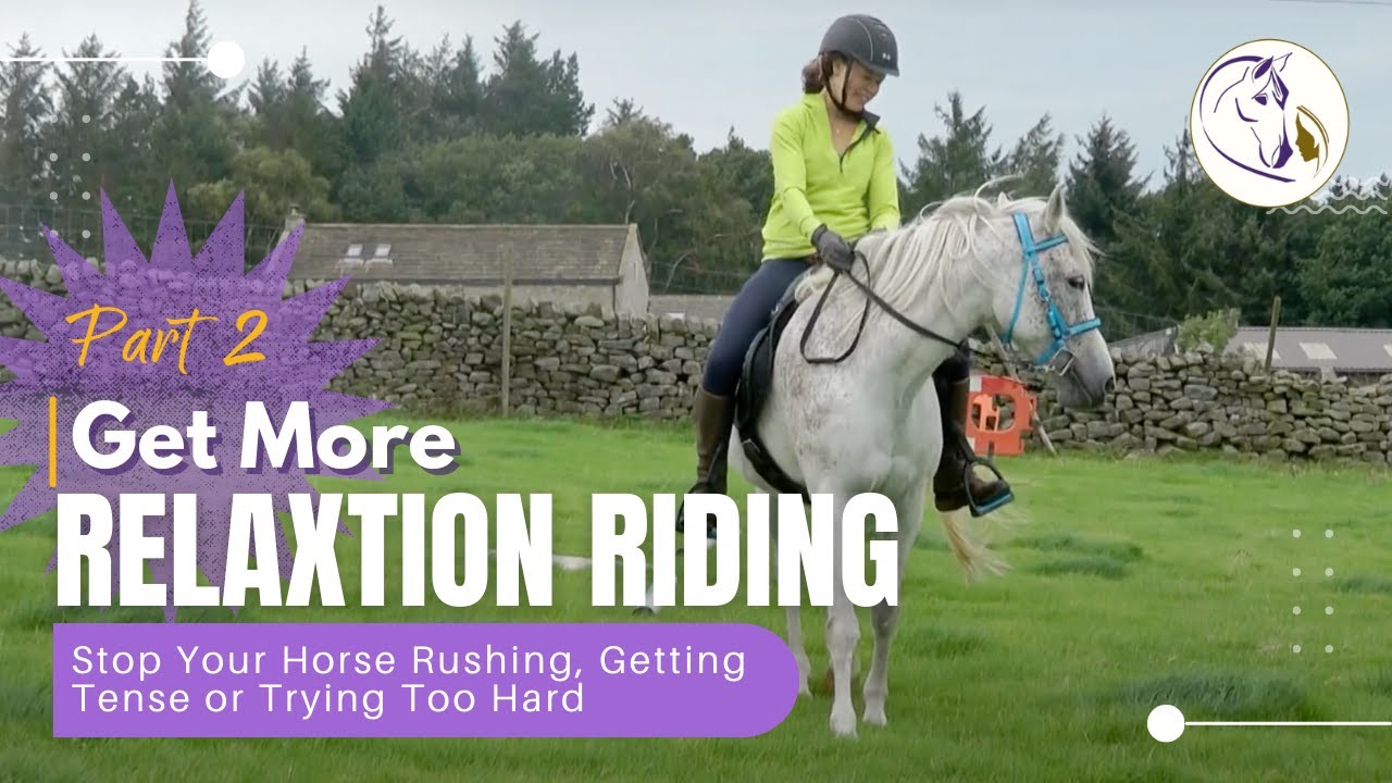 P2 Get More Relaxation When Riding: Stop Your Horse Rushing, Getting Tense or Trying Too Hard