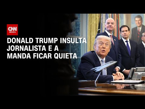 Trump chama jornalista de "porquinha" e diz para ela ficar "quieta" | CNN 360º