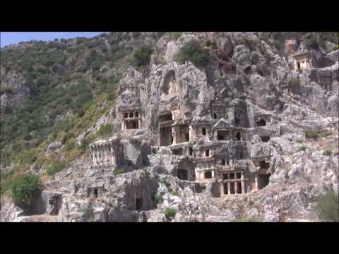 ROCK CUT TOMBS of MYRA, ANTALYA, TURKEY