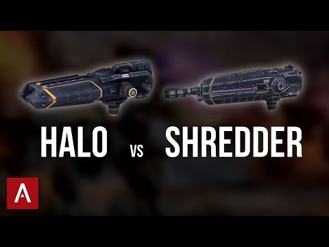 Halo vs Shredder - Which is the BEST LOCK DOWN WEAPON? | War Robots Best Weapons 2018