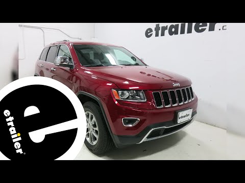etrailer | WeatherTech Side Window Air Deflectors Installation - 2015 Jeep Grand Cherokee