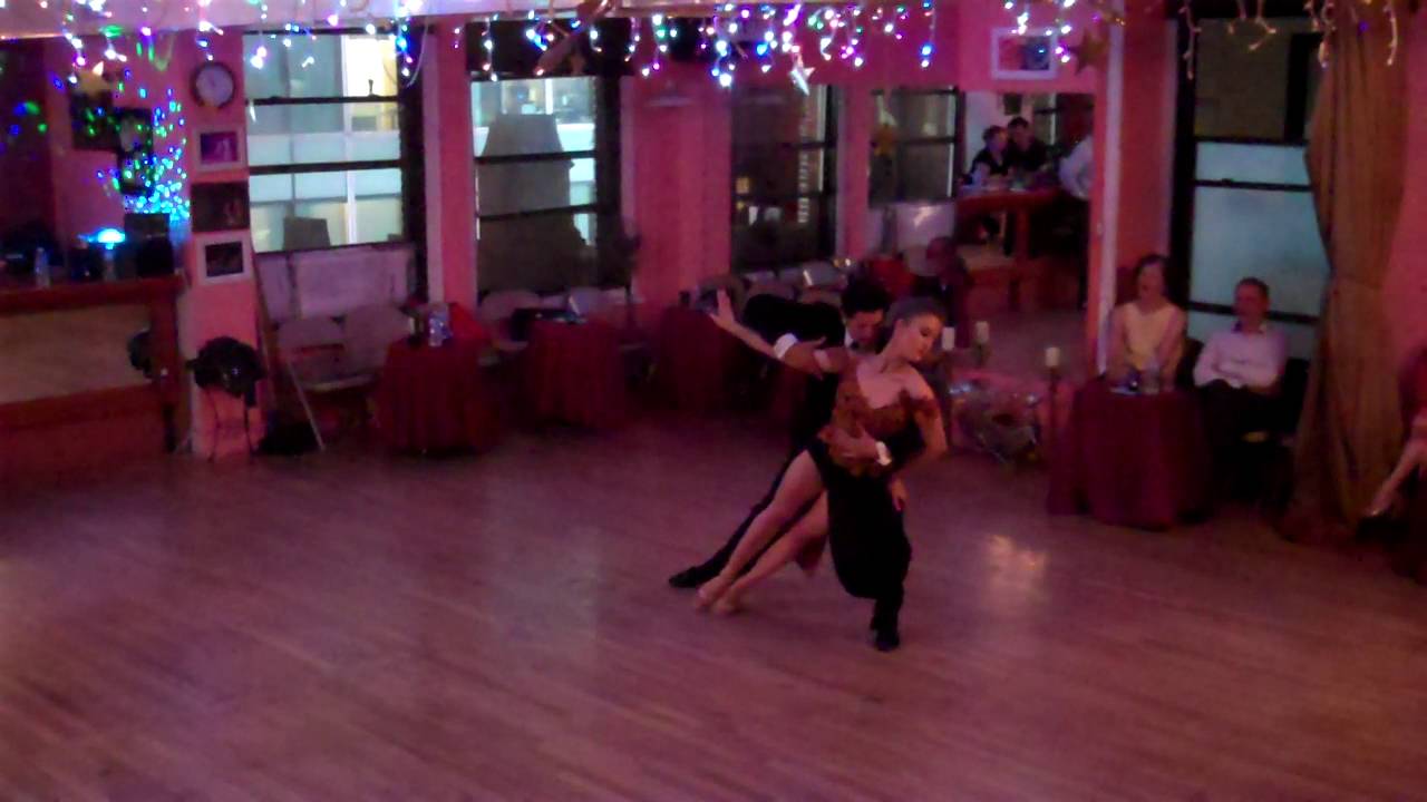 Cristian Correa Y Leah Barsky at La Romeria Milonga 05 24 2016 Tango