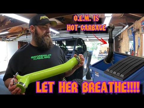 2020 Polaris RZR Pro XP gets a RPM charge tube & RPM blow off valve installed