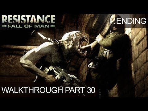 Resistance: Fall of Man Gameplay Walkthrough Level 30 Last Hope Ending Last Mission Boss Fight