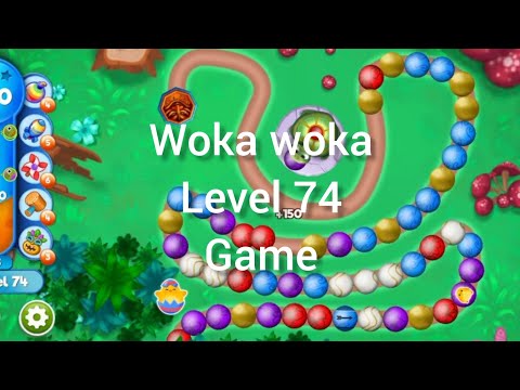 Marble woka woka | jungle blast | level 74 | play time