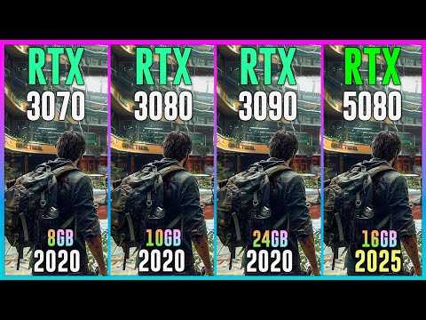 RTX 3070 vs RTX 3080 vs RTX 3090 vs RTX 5080 - Test in 25 Games