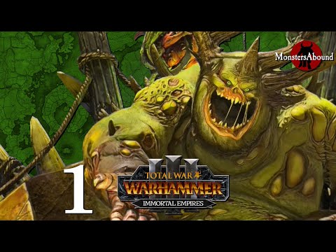 Total War: Warhammer 3 Immortal Empires - Poxmakers of Nurgle, Ku'gath Plaguefather #1