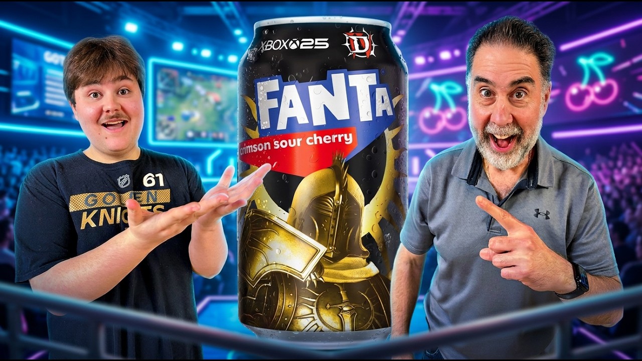 Fanta Crimson Sour Cherry Review 🍒🔥 Xbox Collab Worth It?!