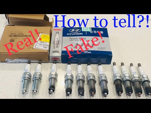 BEWARE FAKE NGK DENSO DELCO IRIDIUM Spark Plugs Ebay Amazon ruin your engine!! Cheap knock off clone