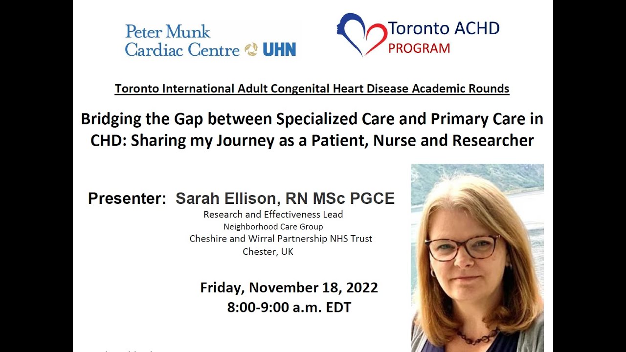 Bridging the Gap between Specialized Care and Primary Care in CHD: Patient, Nurse and Researcher