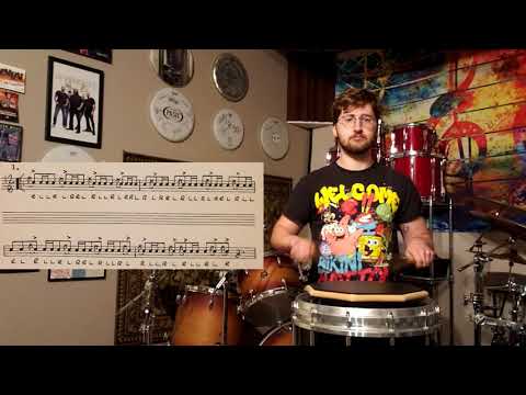 Gaddiments - "Flam Accents w/ Drags," Medium and Fast