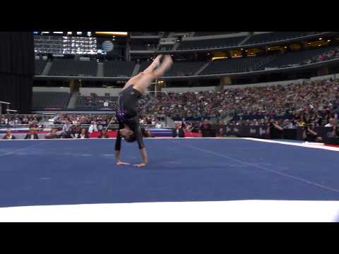 Jessica Lopez - Floor Exercise - 2015 AT&T American Cup - NBC