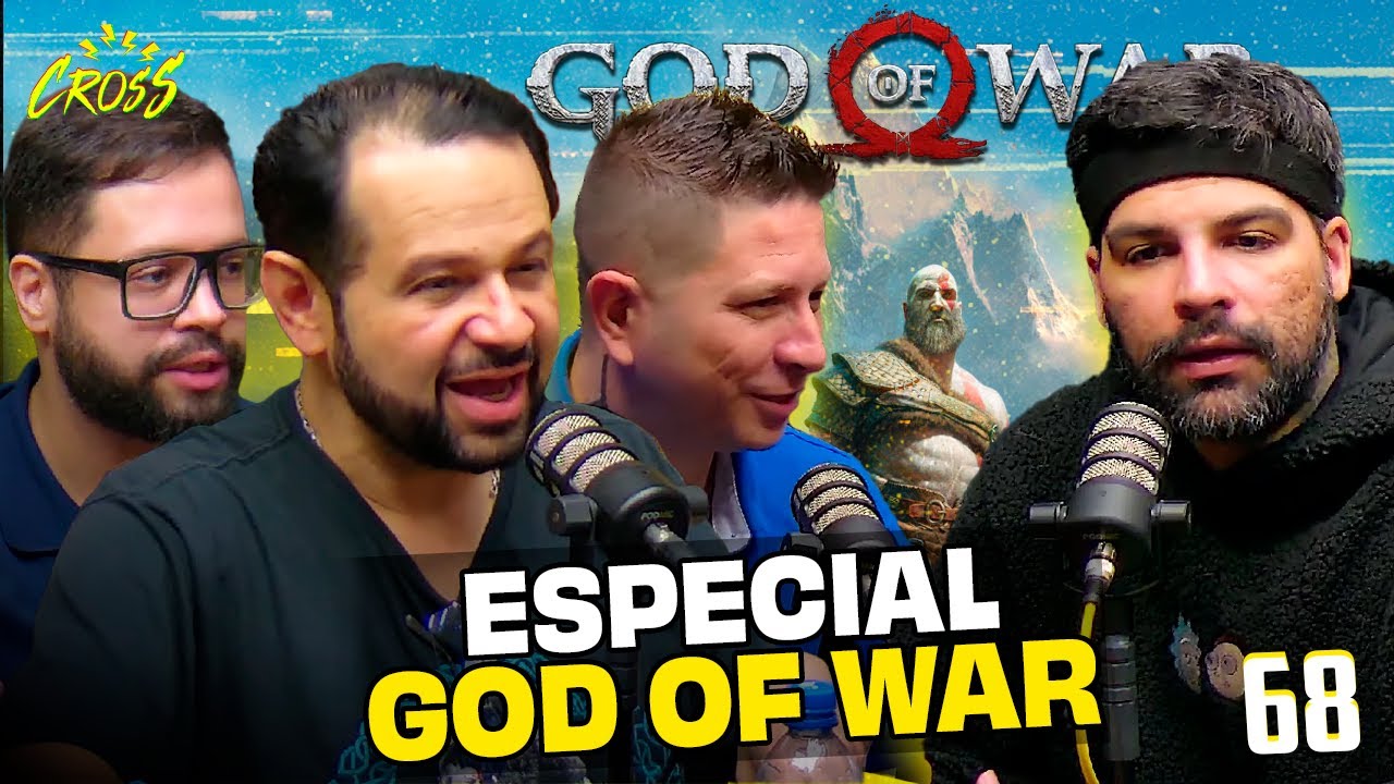 ESPECIAL GOD OF WAR com RICARDO JUAREZ, VICTOR KRATOS e MEU CANAL DE GAMES - Resenha #68