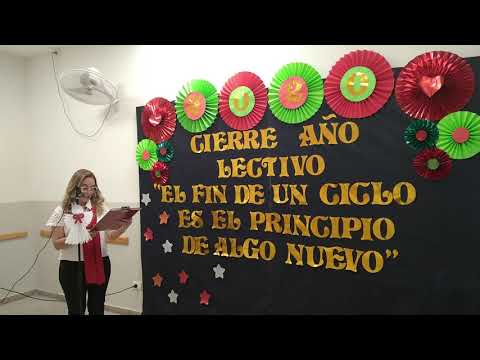 Acto de cierre de ciclo 2020, Escuela de Educación Especial N°34