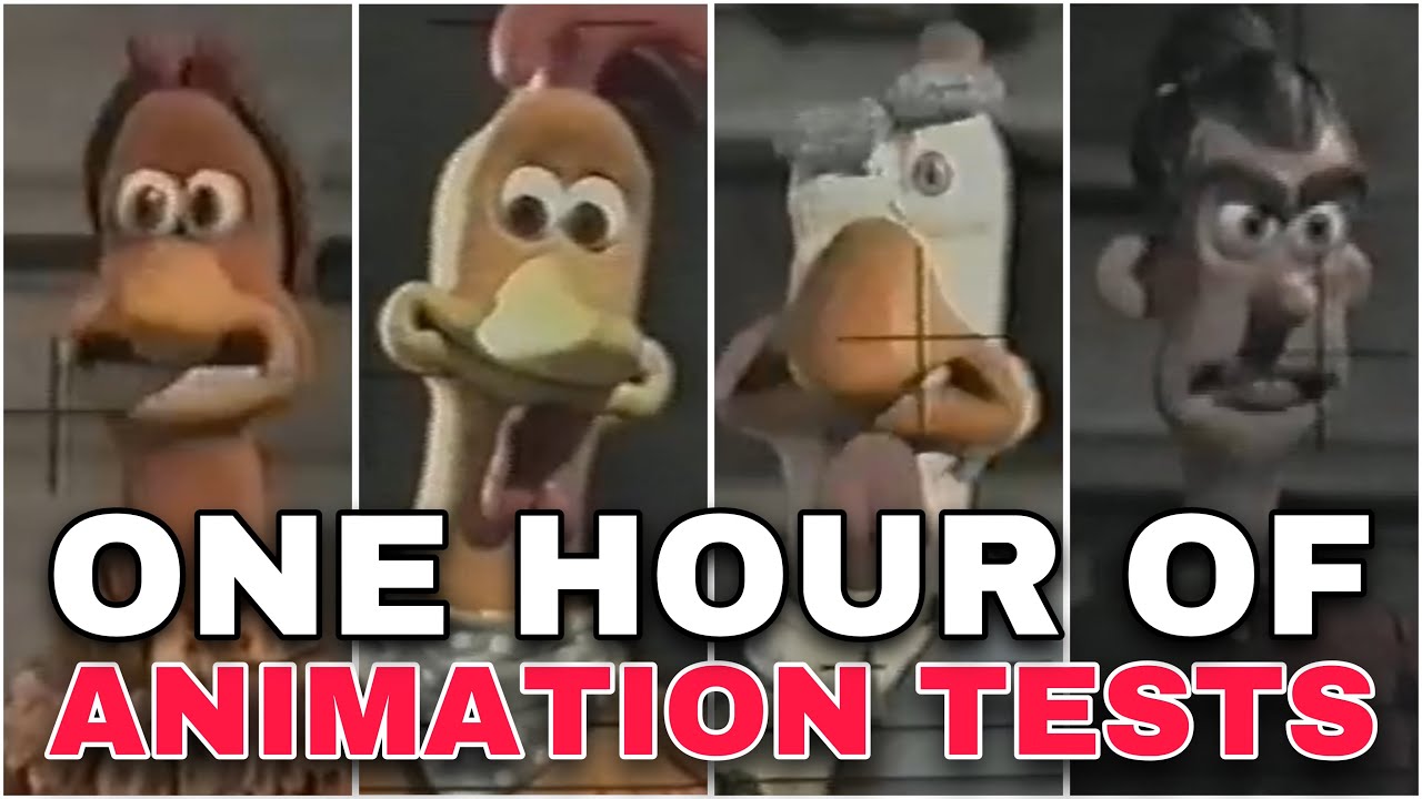 Chicken Run Animation Reference Tape (FULL)