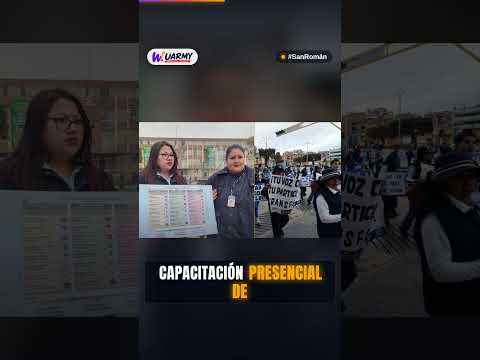 🏛️ San Román: más de 231 mil electores habilitarán 48 locales de votación el 4 de octubre