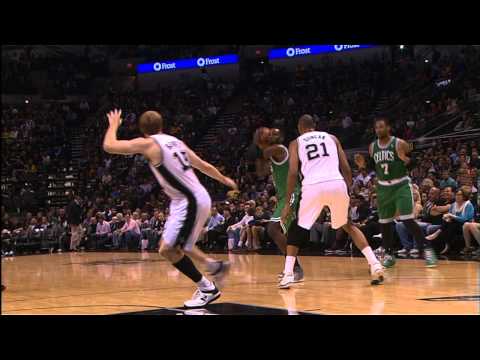 Jeff Green Drives and Dunks with Authority